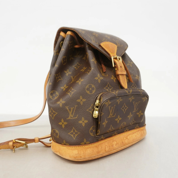 LOUIS VUITTON Authentic Brown Monogram Backpack main image 12